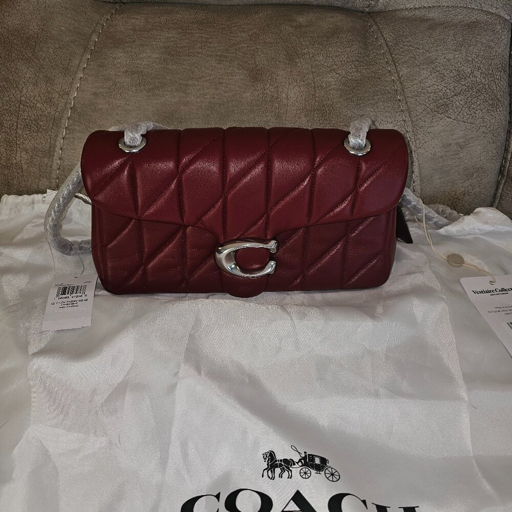 Coach Tabby 26 Dark Ruby
